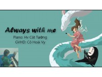 Always With Me piano cover | Cát Tường | Lớp nhạc Giáng Sol Quận 12